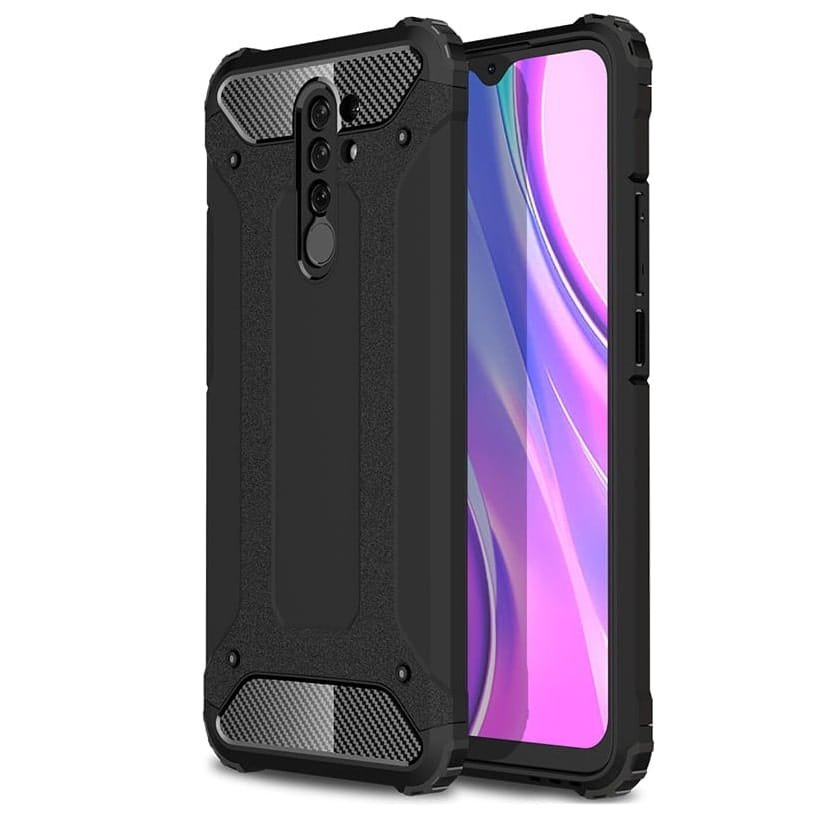 Pancerne Etui Armor - Xiaomi Redmi 9 - Czarny