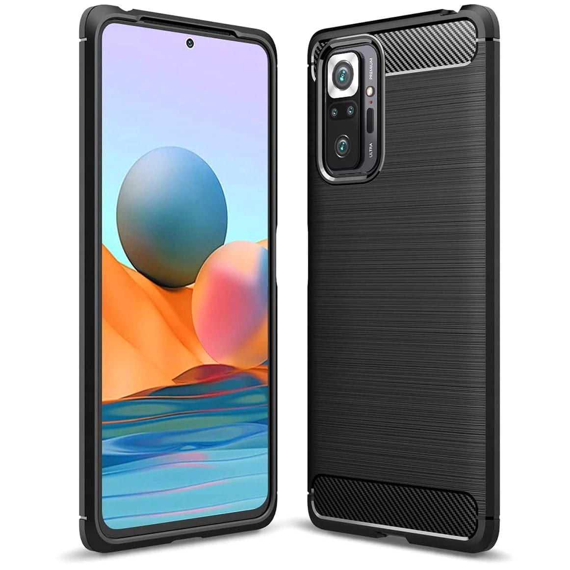 Etui Armor Carbon — skuteczna ochrona dla Redmi Note 10 Pro / 10 Pro Max