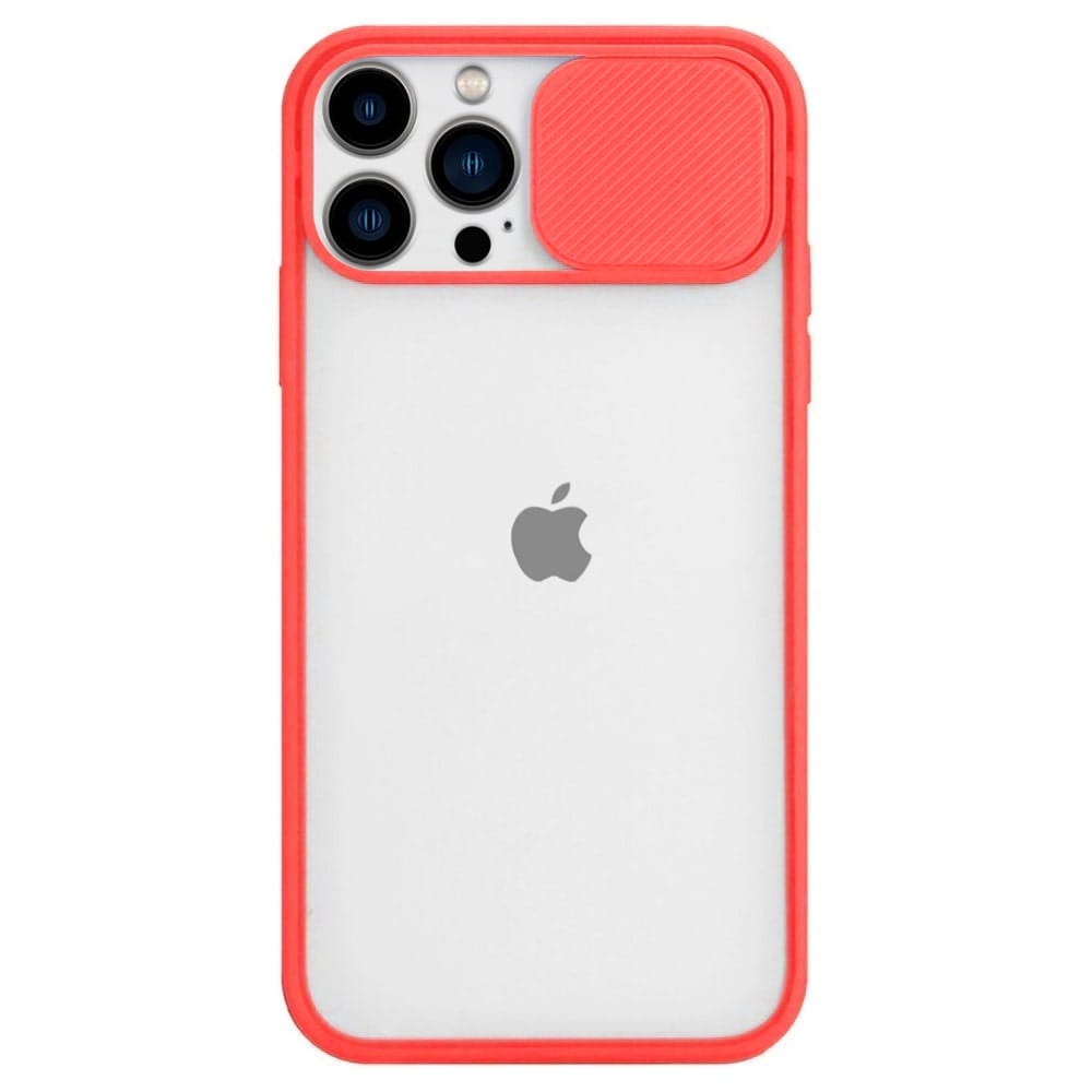 Etui Camera Cover Case — iPhone 13 Pro, czerwone