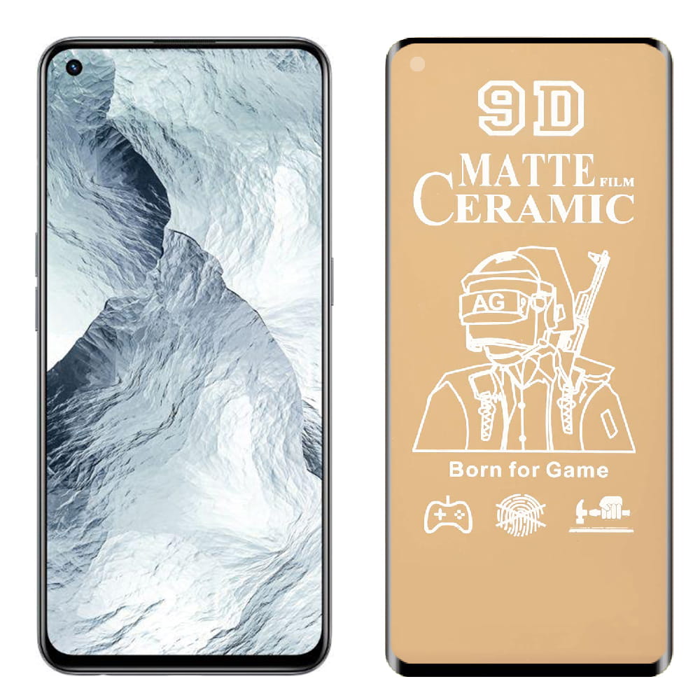 Matte Glass® - Matowe Szkło Hybrydowe 5D - Oppo Reno 6 5G