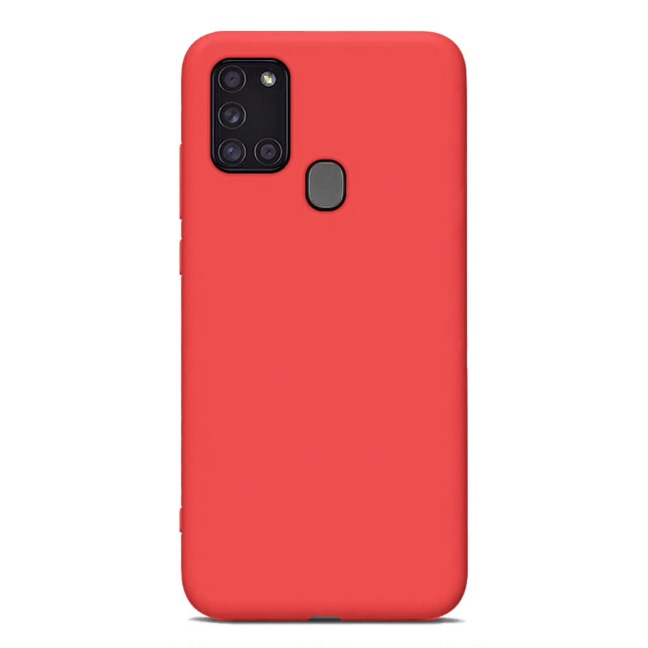 Etui Liquid Soft Silicone - Samsung Galaxy M30S, czerwone