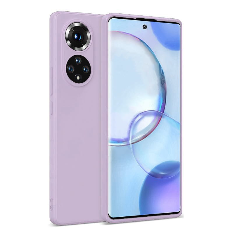 Etui Liquid Soft Silicone - miękkie, dopasowane do Huawei P50