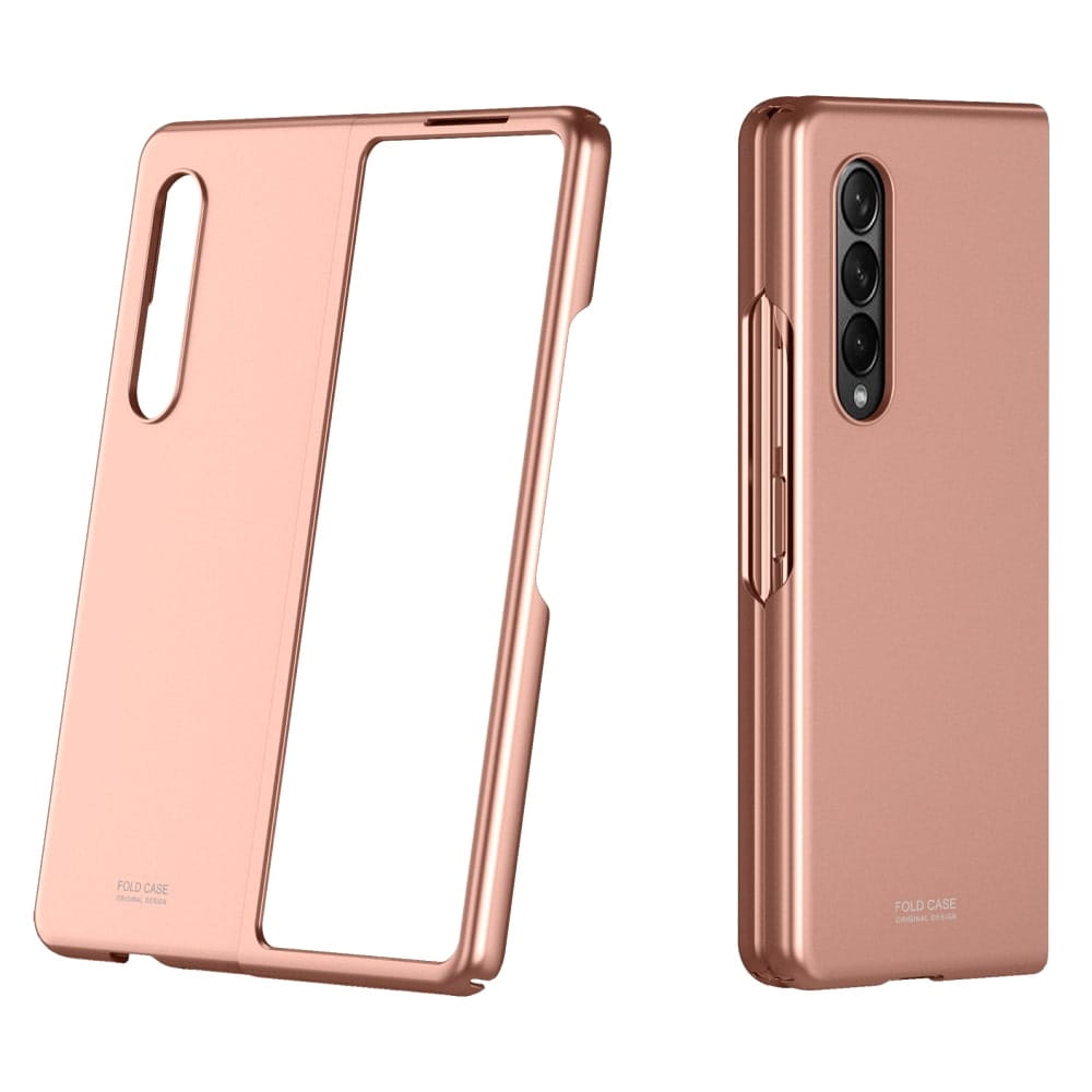 Etui Fold - Etui Składane - Samsung Galaxy Z Fold 3 - Gold Rose