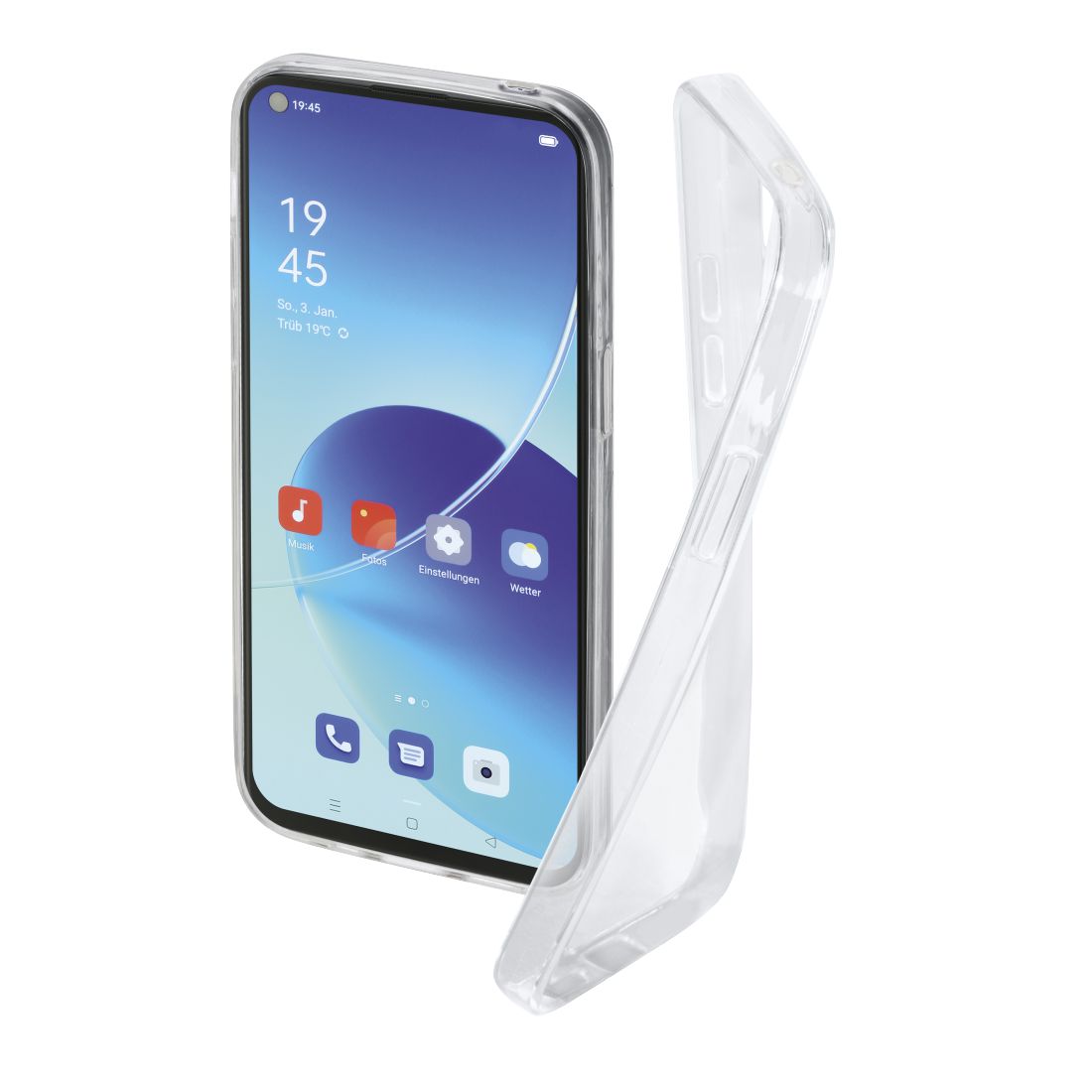  Silikonowe Etui Crystal Case - Oppo Reno 6 5G