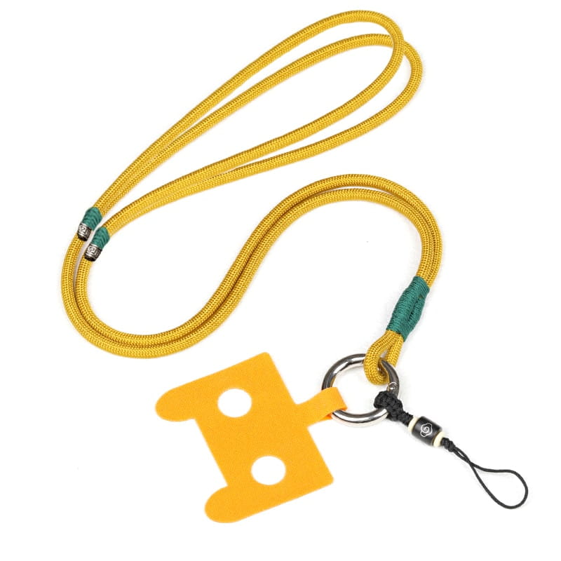 Smyczka Sznurek Crossbody na Telefon do Etui - Uniwersalny - Żółty
