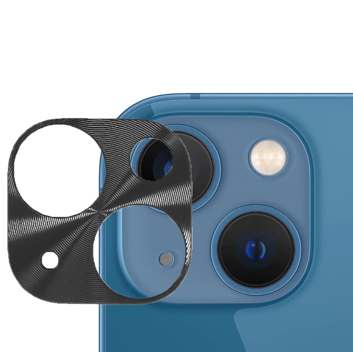 Karbonowa Osłona na Obiektyw Aparatu - Apple iPhone 13 - ochrona i styl