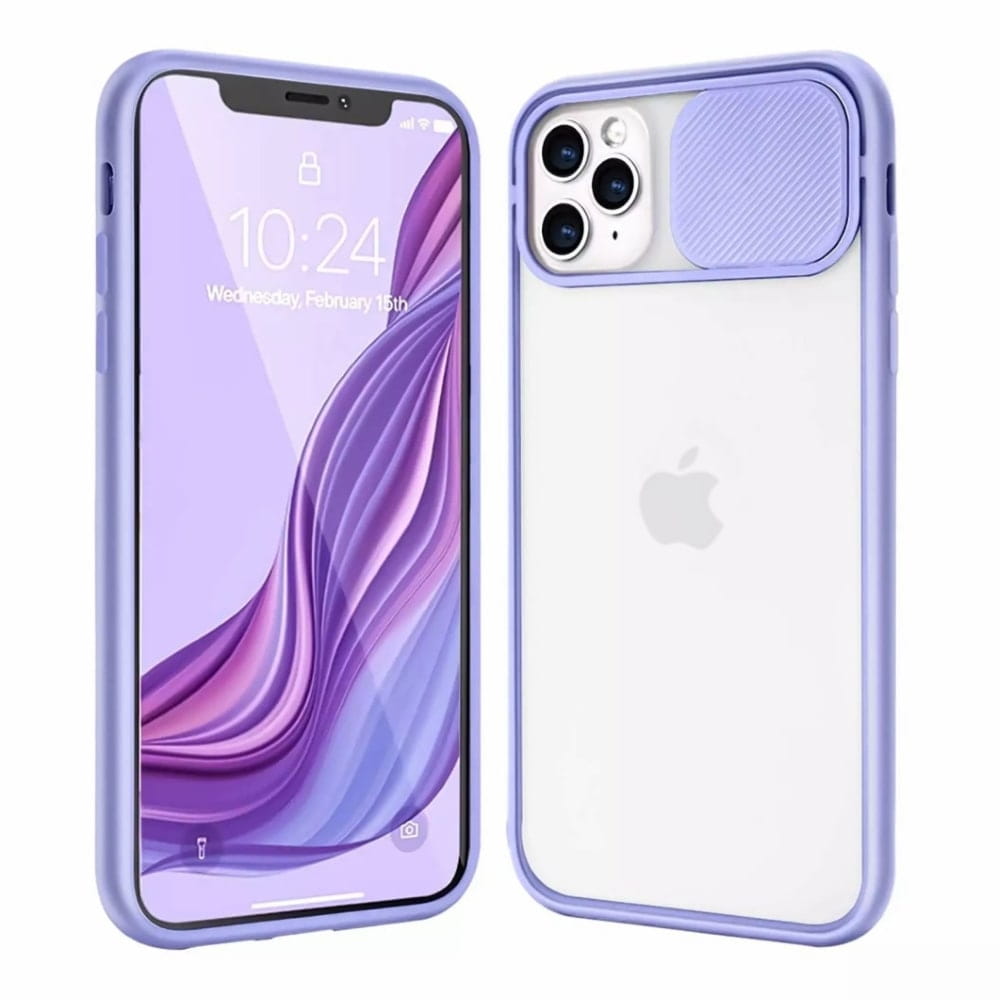Etui Camera Cover Case - iPhone 11 Pro (5,8") - Lawendowy