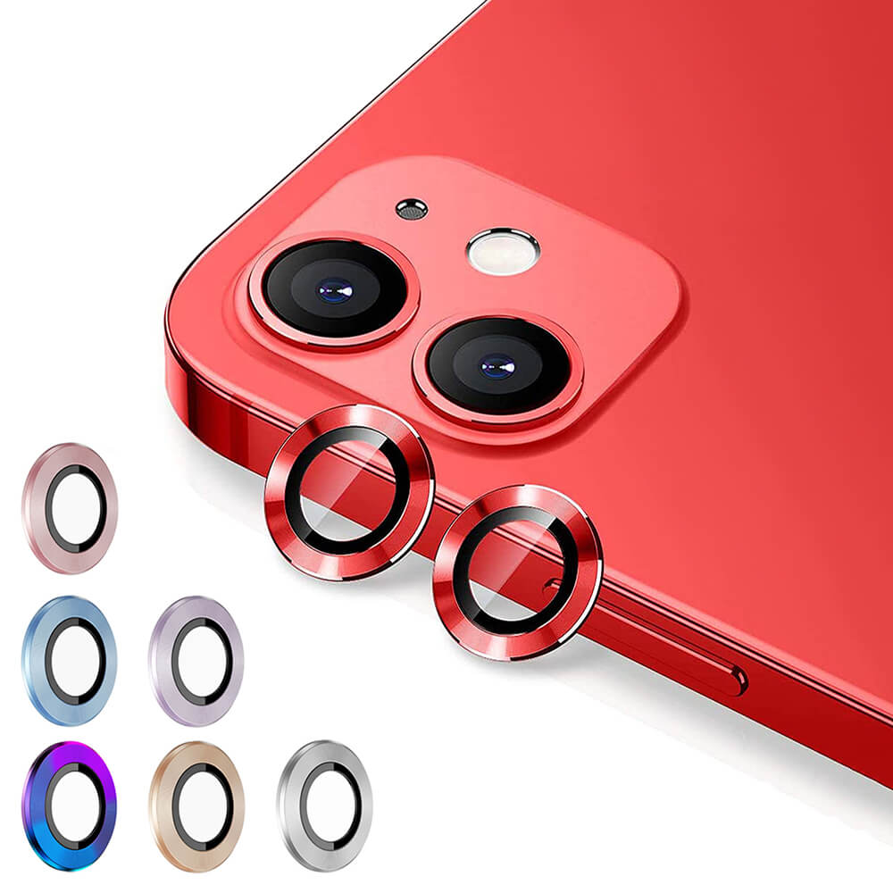 Ring ze Szkłem na Obiektyw Aparatu - Apple iPhone 12