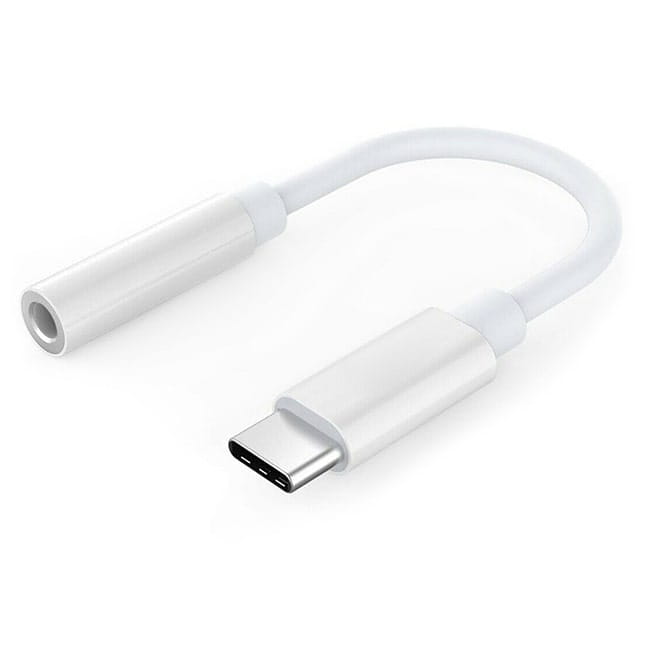 Adapter USB-C -> Mini Jack (3,5 mm) — podłącz słuchawki przez USB-C
