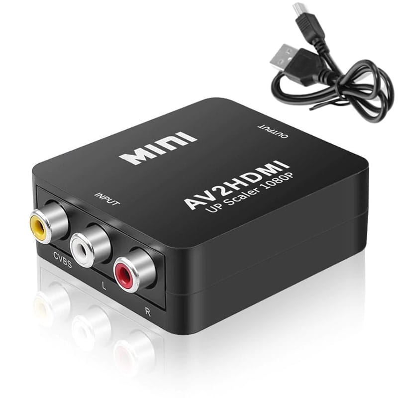 Konwerter RCA do HDMI (AV2HDMI) - konwersja analog → HDMI 1080p