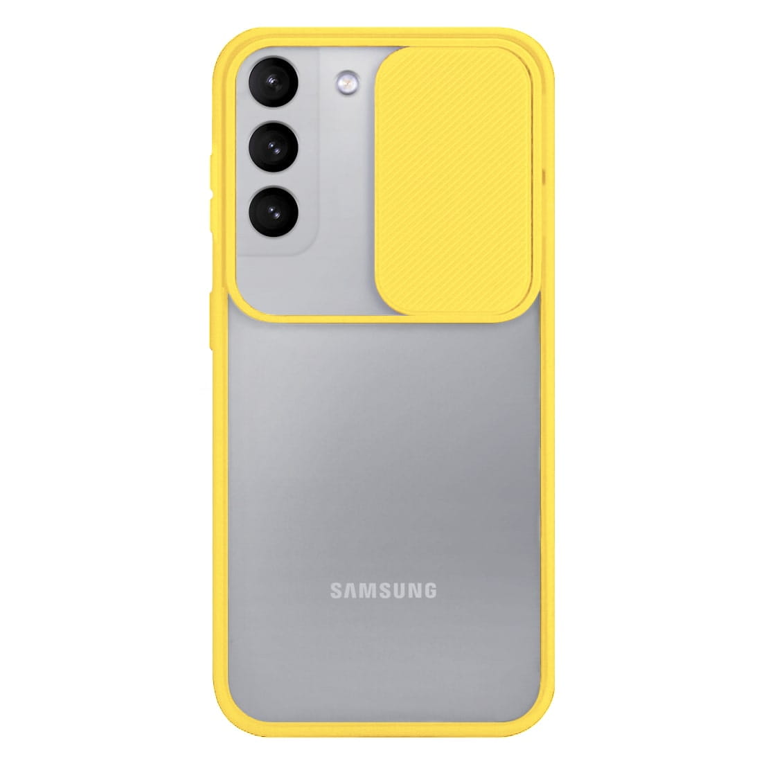 Etui Camera Cover Case - Samsung Galaxy S21+ - Żółty