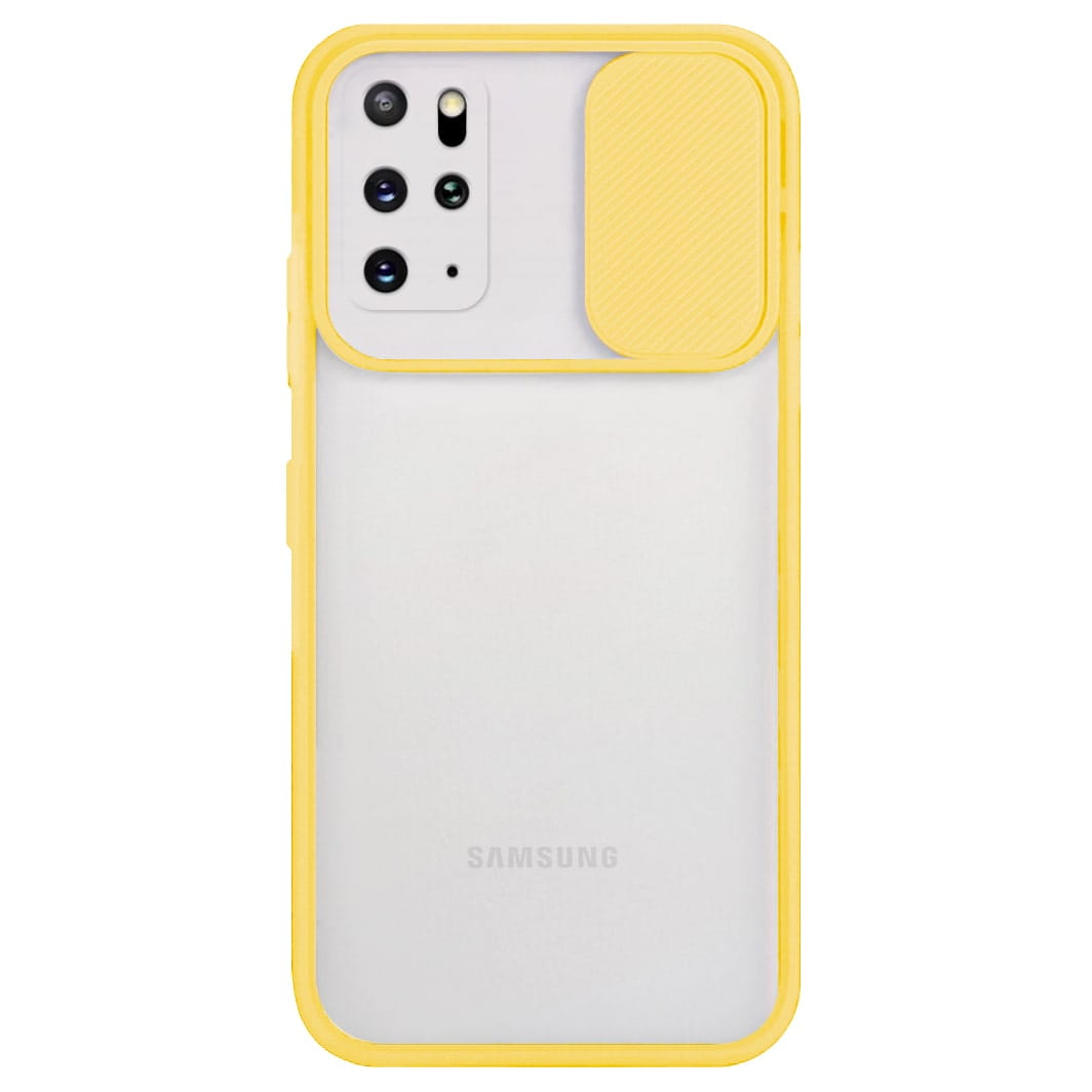 Etui Camera Cover Case - Samsung Galaxy S20+ - Żółty