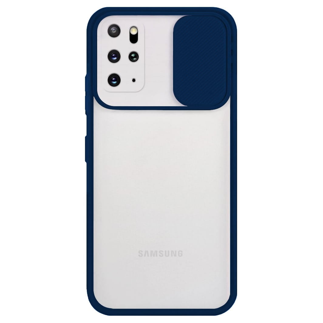 Etui Camera Cover Case - Samsung Galaxy S20+ - Granatowy