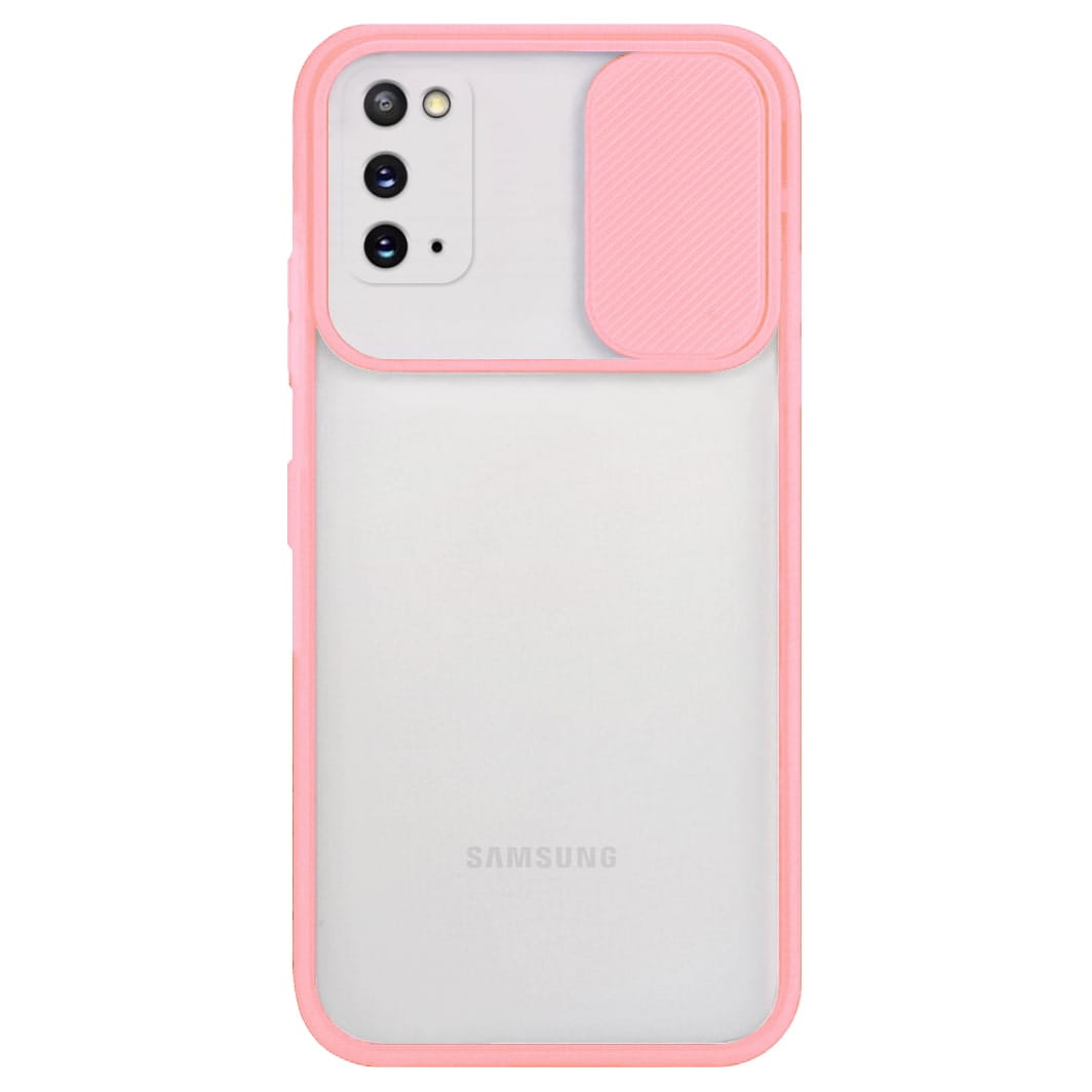 Etui Camera Cover Case - Samsung Galaxy S20 - Różowy