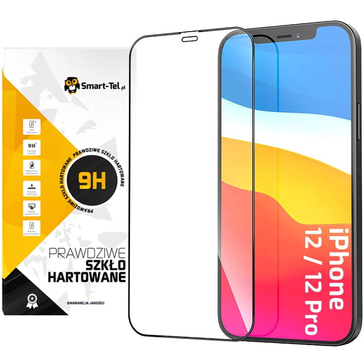 Smart-Glass® Szkło Hartowane 5D Premium - iPhone 12 / 12 Pro