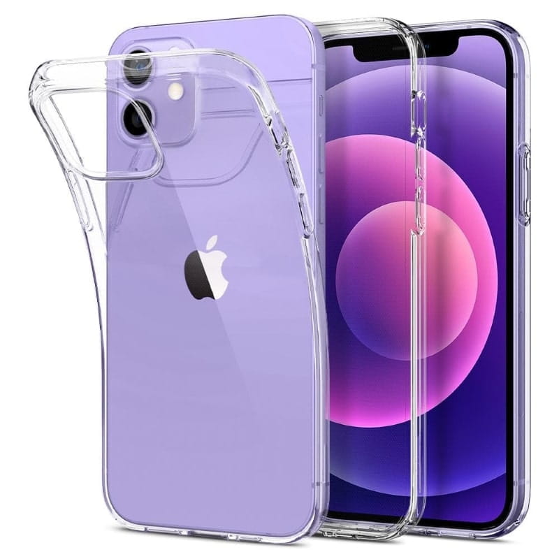 Silikonowe Etui Crystal Case - Apple iPhone 12 — przezroczysta ochrona