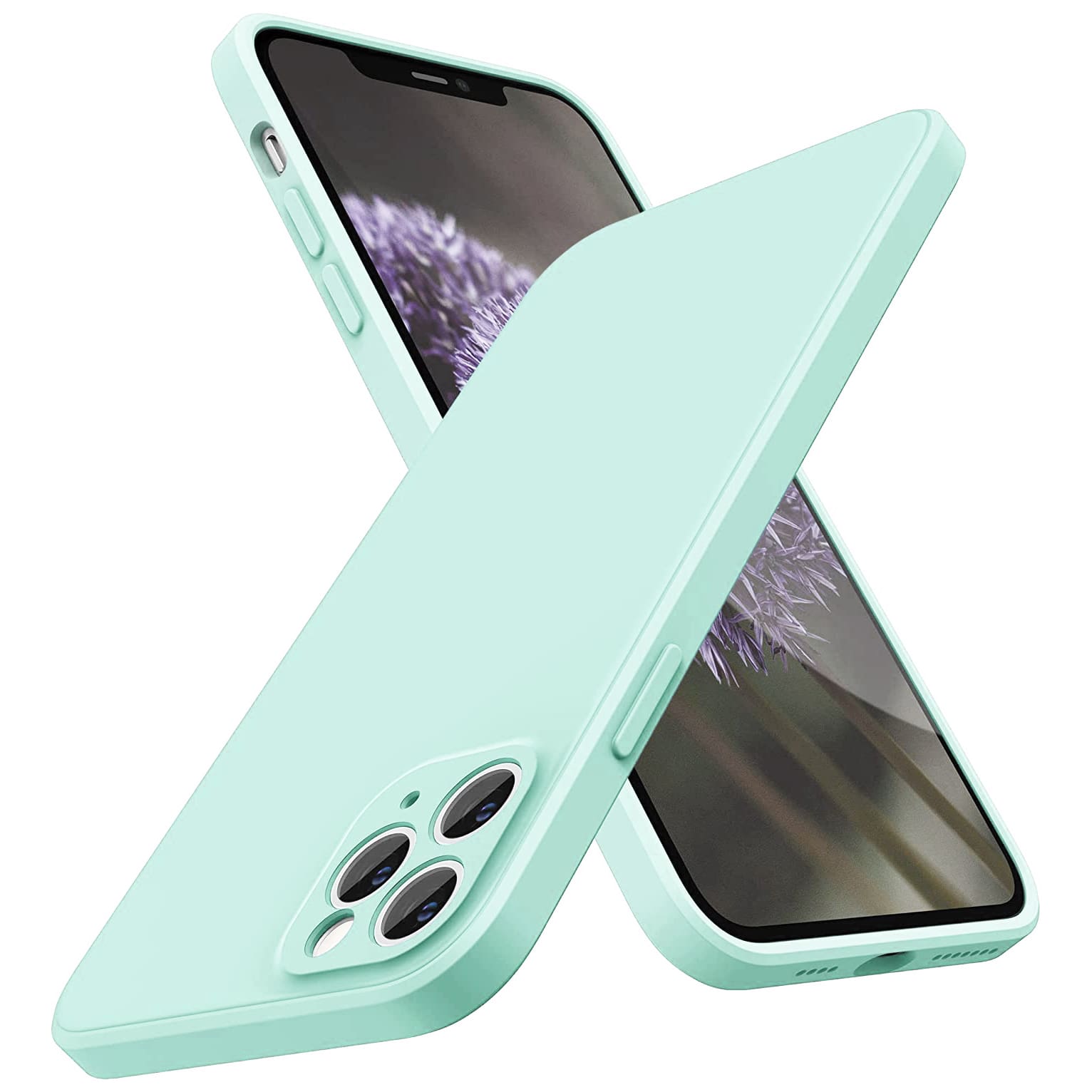 Liquid Soft Silicone - iPhone 11 Pro Max (6,5") — miętowy silikon