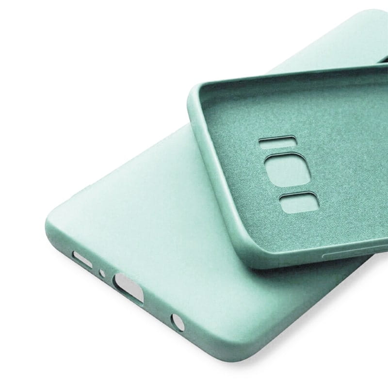Etui Liquid Soft Silicone - Samsung Galaxy S8+ - Miętowy