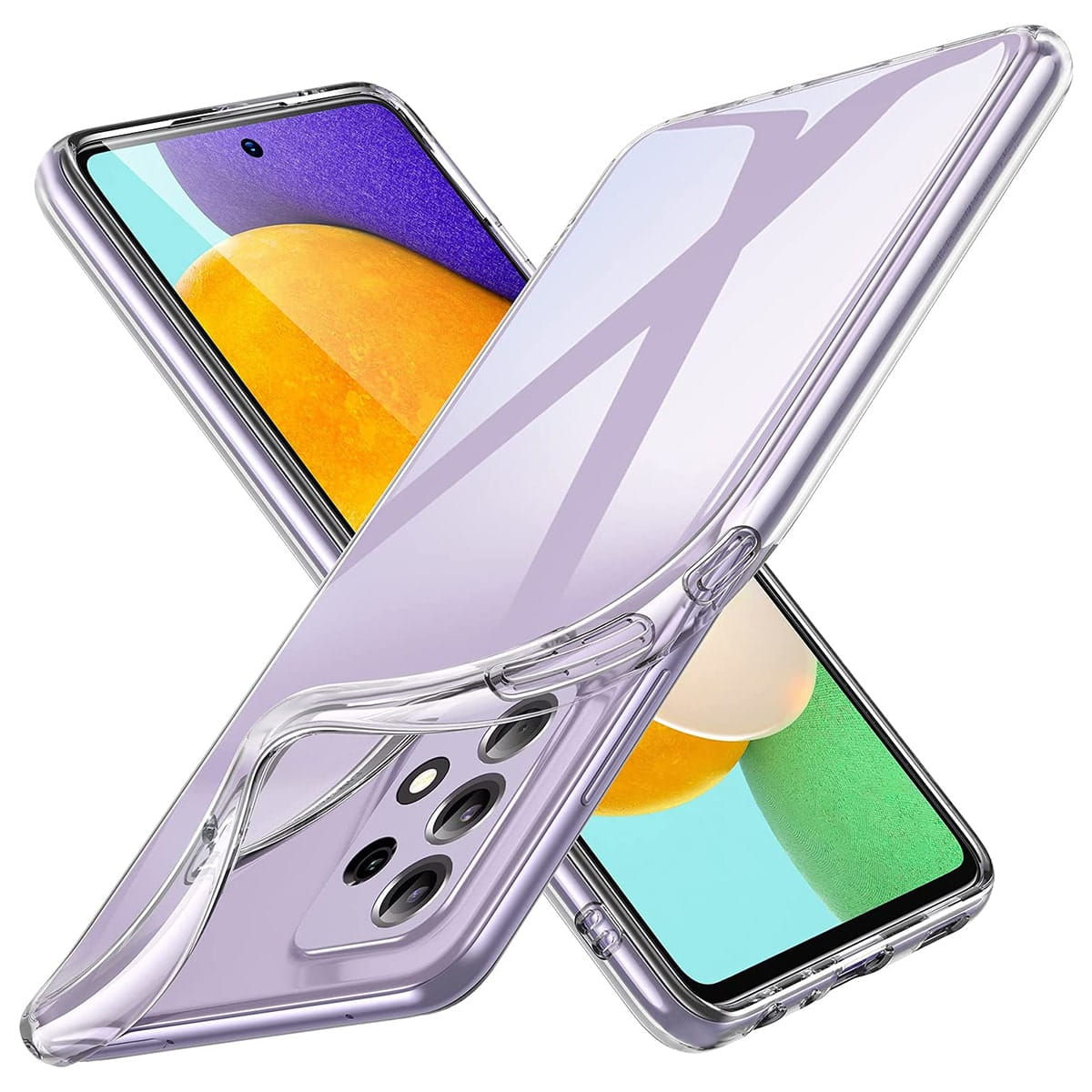 Silikonowe Etui Crystal Case - Samsung Galaxy A52 / A52 5G