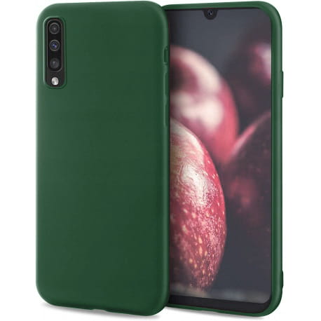 Etui Silikon Kolor - Samsung Galaxy A50 / A50s - Zielony Las