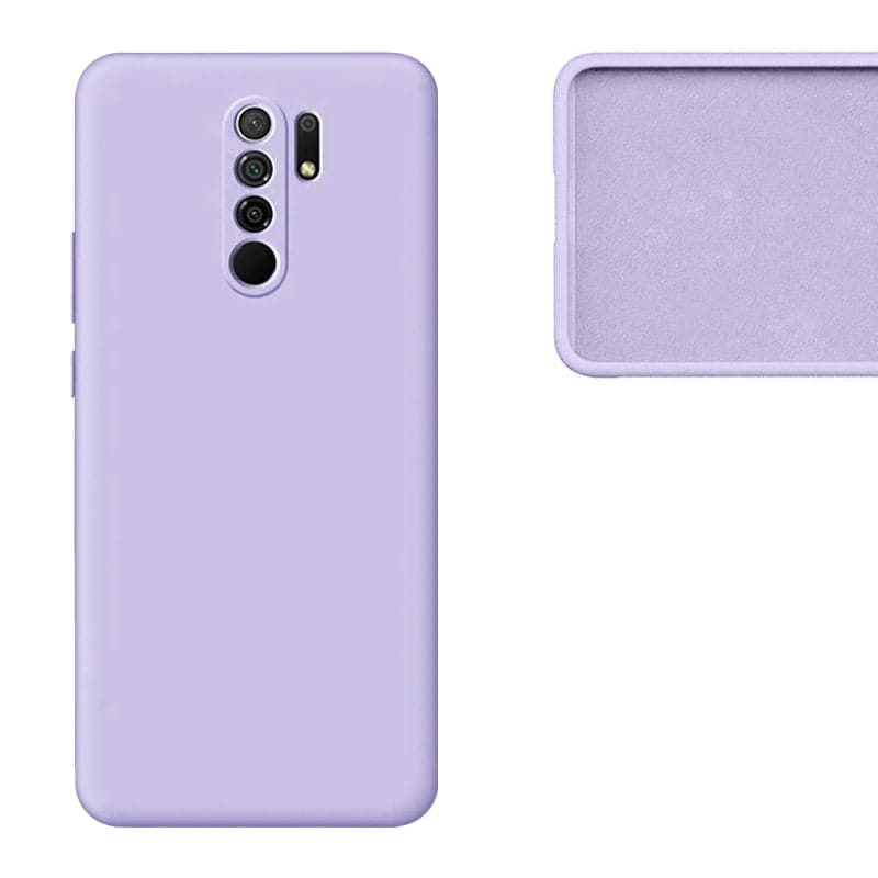 Etui Liquid Silicone - Xiaomi Redmi Note 8 Pro - Lawendowy