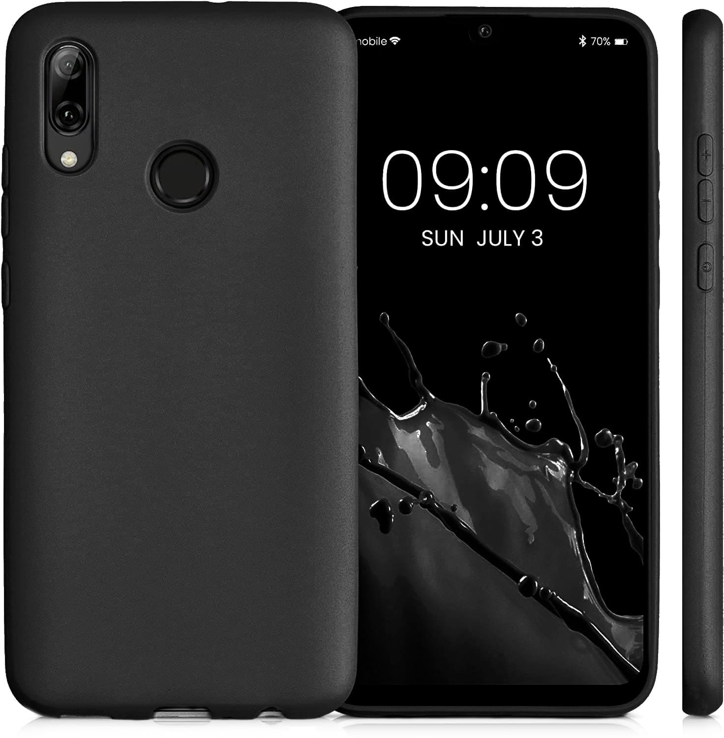 Etui Silikonowe - Huawei P Smart 2019 - Czarny