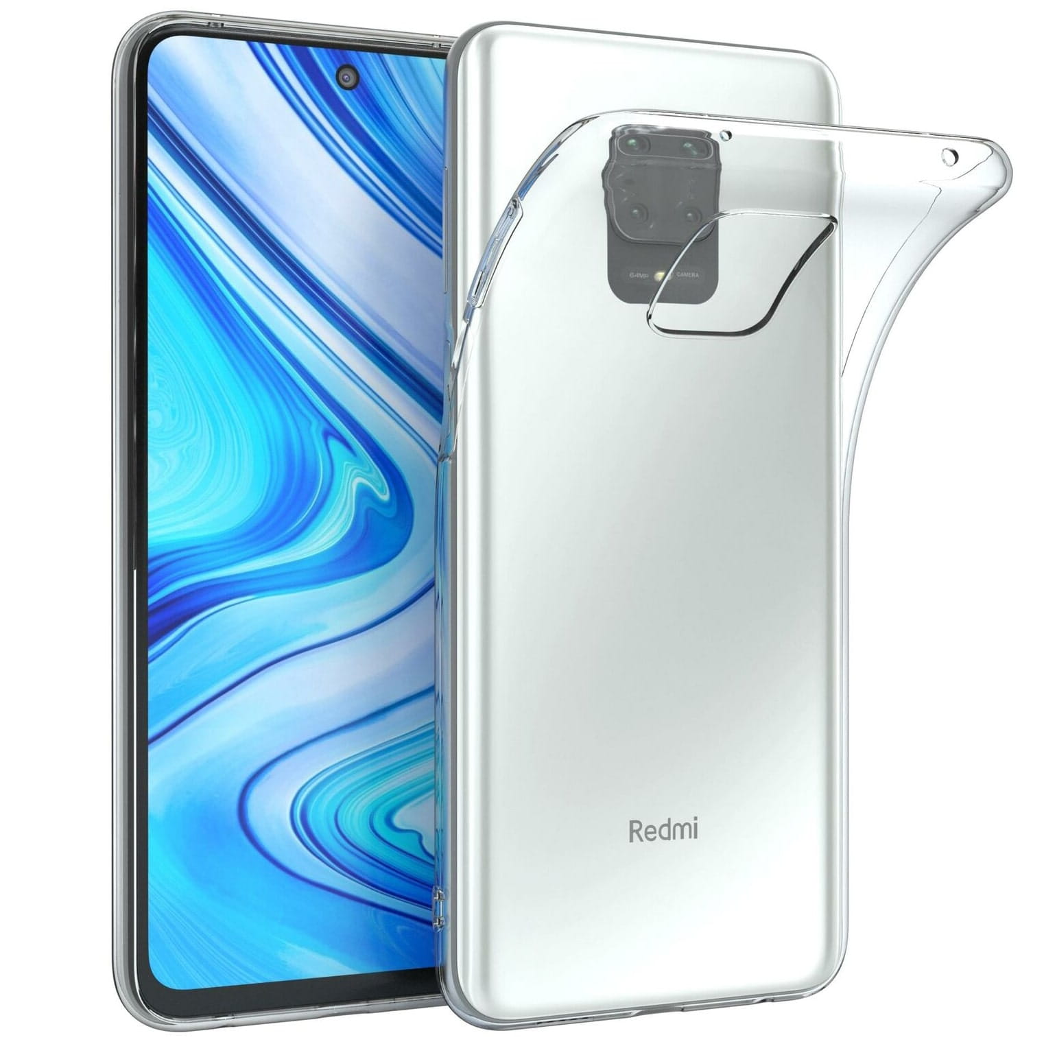 Silikonowe Etui Crystal Case - Xiaomi Redmi Note  9s / 9 Pro / 9 Pro Max