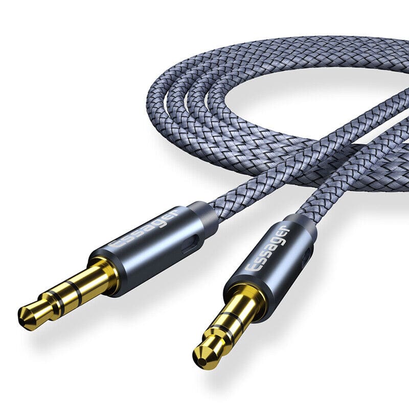 Essager® Kabel AUX - Mini Jack 3,5 mm - 3 m do przesyłu dźwięku
