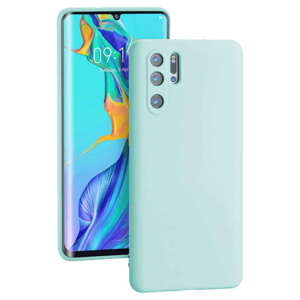 Liquid Soft Silicone - Huawei P30 Pro - Miętowy