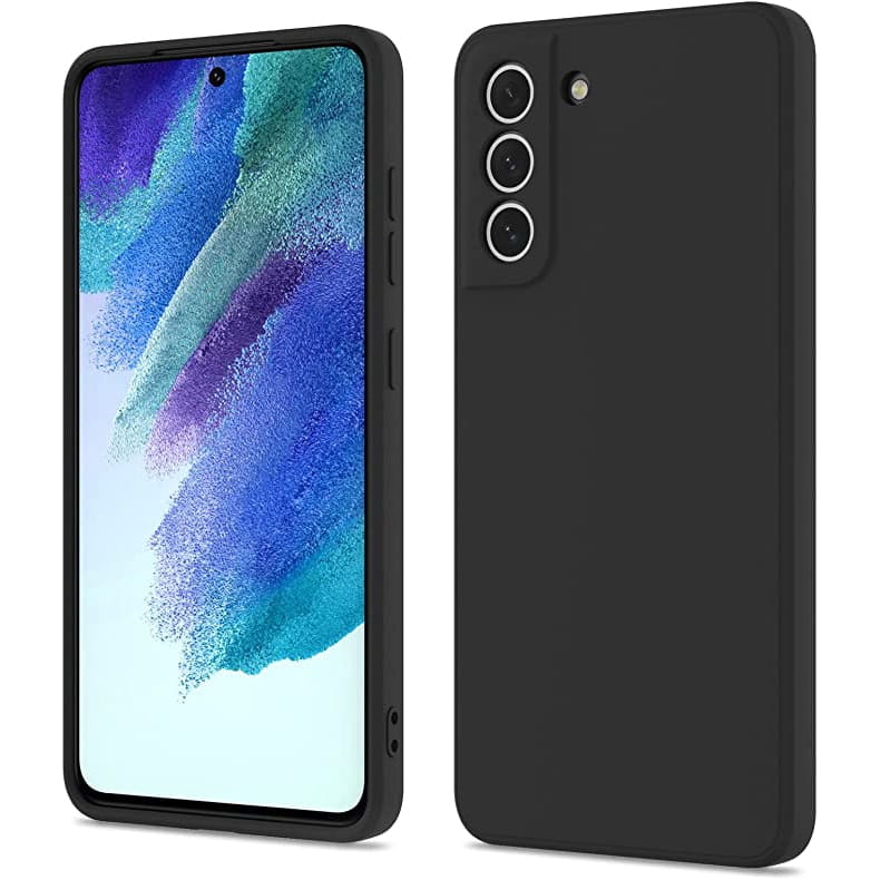 Liquid Soft Silicone - Samsung Galaxy S21 FE - Czarny
