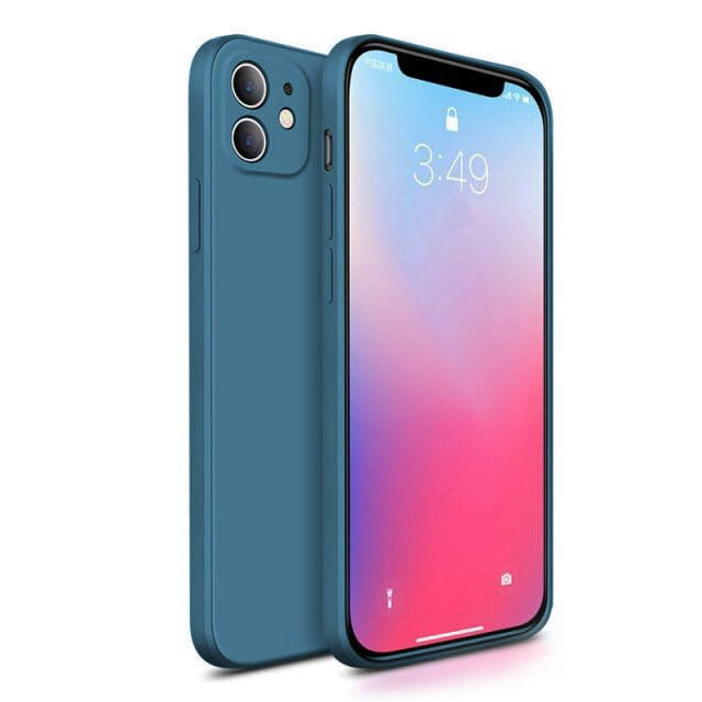 Liquid Soft Silicone - iPhone 12 Mini - Pacific Blue