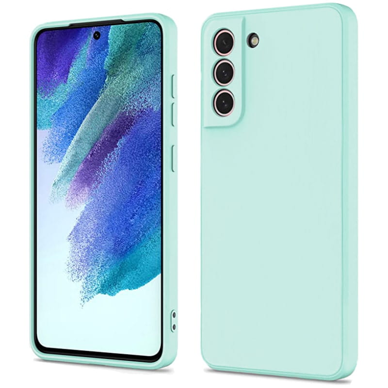 Etui Liquid Soft Silicone - Samsung Galaxy S22+ (Plus) - Miętowy