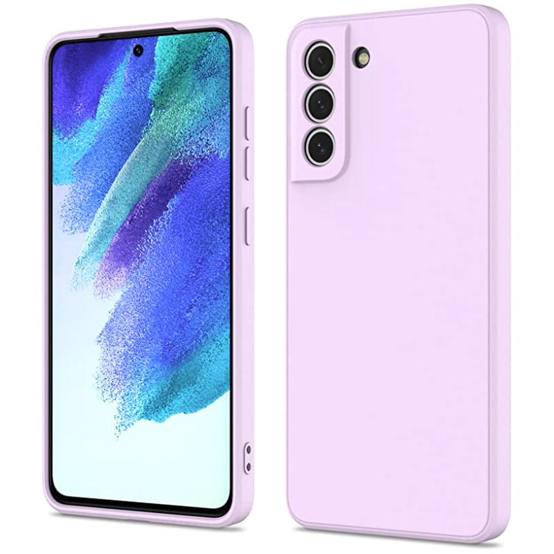 Etui Liquid Soft Silicone - Samsung Galaxy S22+ (Plus) - Lawendowy