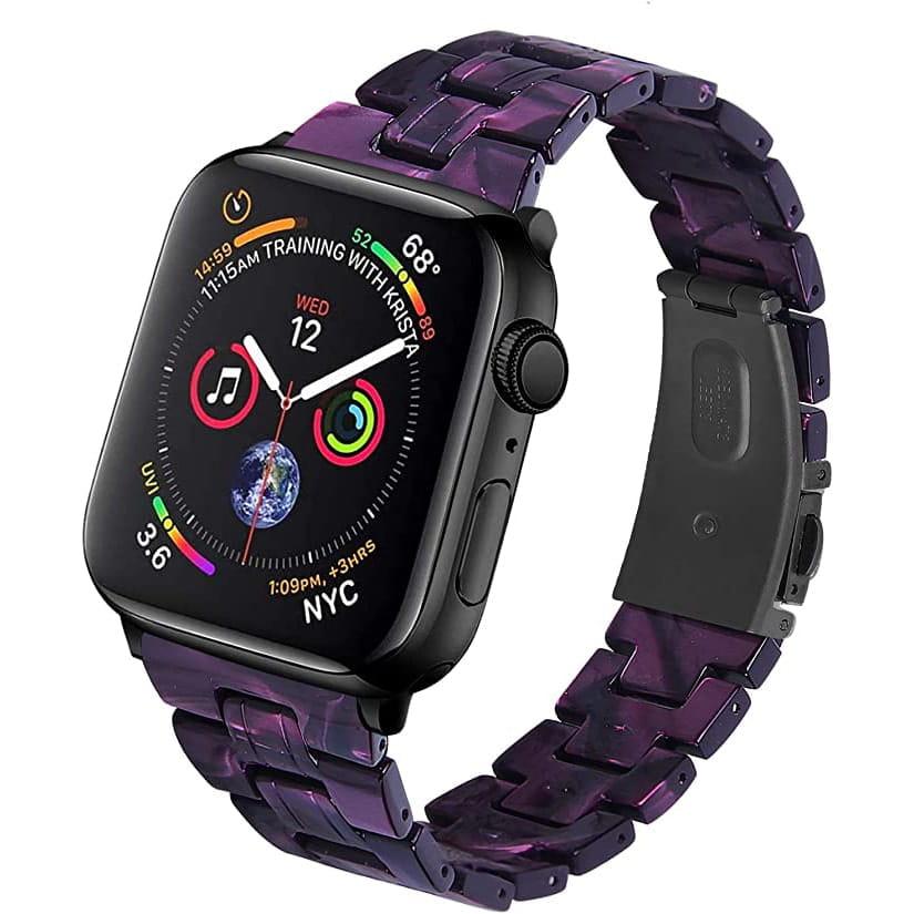 Bransoleta Akrylowa do Apple Watch 38/40/41mm - Fioletowy