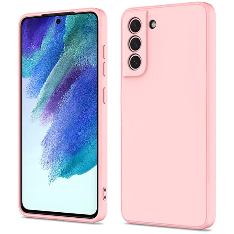 Etui Liquid Soft Silicone - Samsung Galaxy S22+ 5G - Różowy 