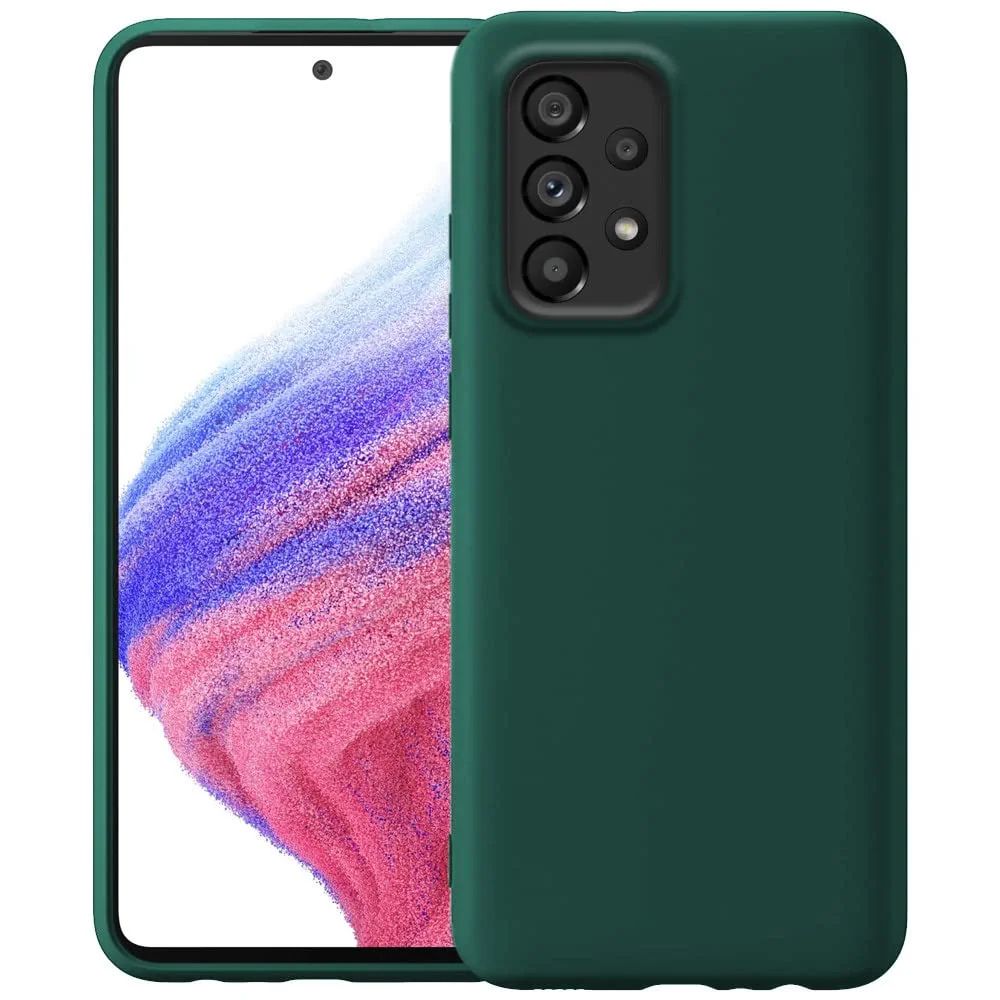 Etui Silikon Kolor - Samsung Galaxy A53 5G - Zielony