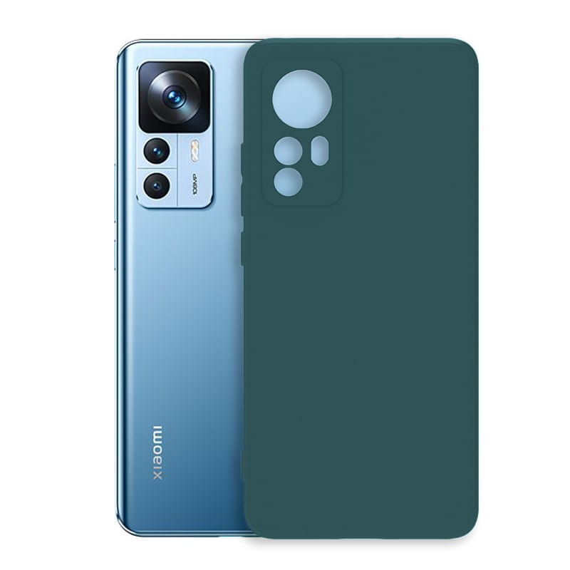 Etui Liquid Soft Silicone - Xiaomi 12T / 12T Pro - Zielony