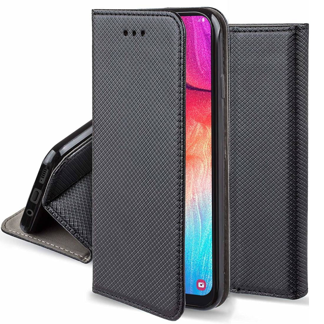 Flip Cover - Magnetyczne Etui Książkowe - Samsung Galaxy S23+ - Czarny