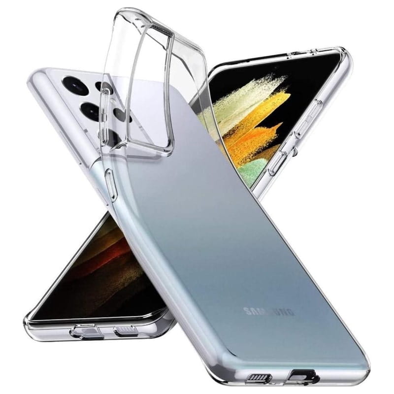  Silikonowe Etui Crystal Case - Samsung Galaxy S21 Ultra 5G