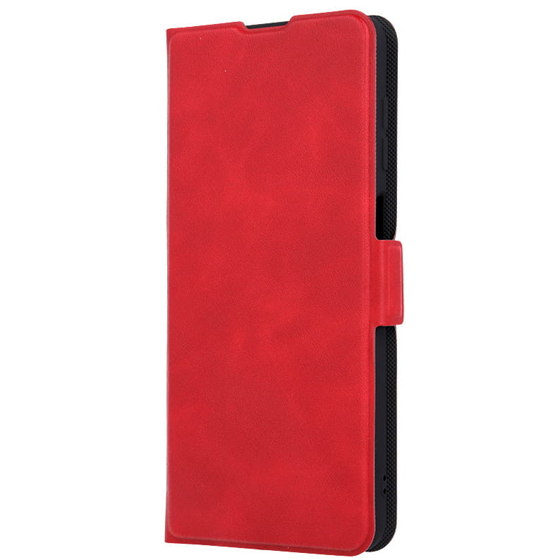 Etui Flip Otwierane Premium - Samsung Galaxy S23 5G - Czerwone