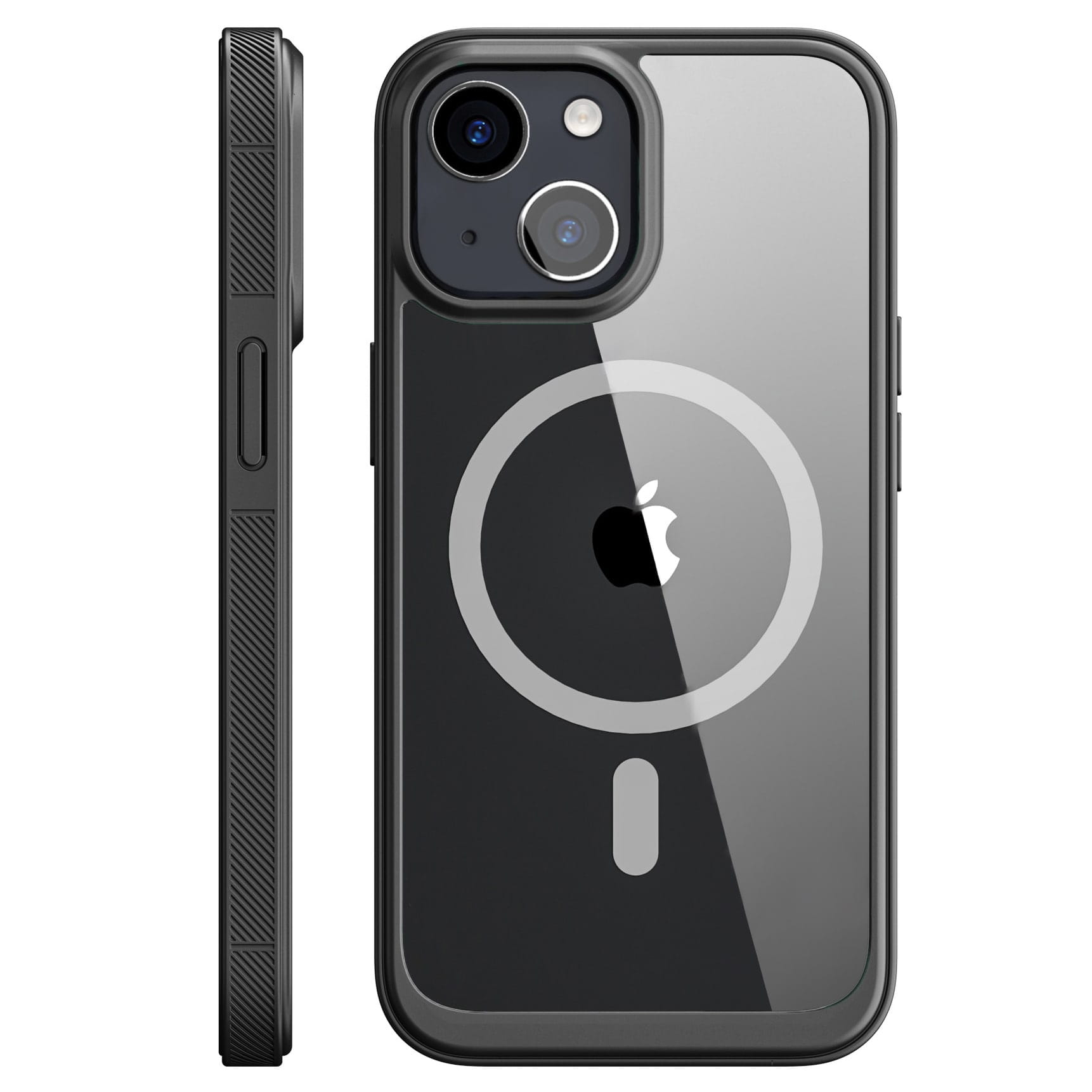 Etui Magsafe Kolor Clear Grip - iPhone 14 - Czarny