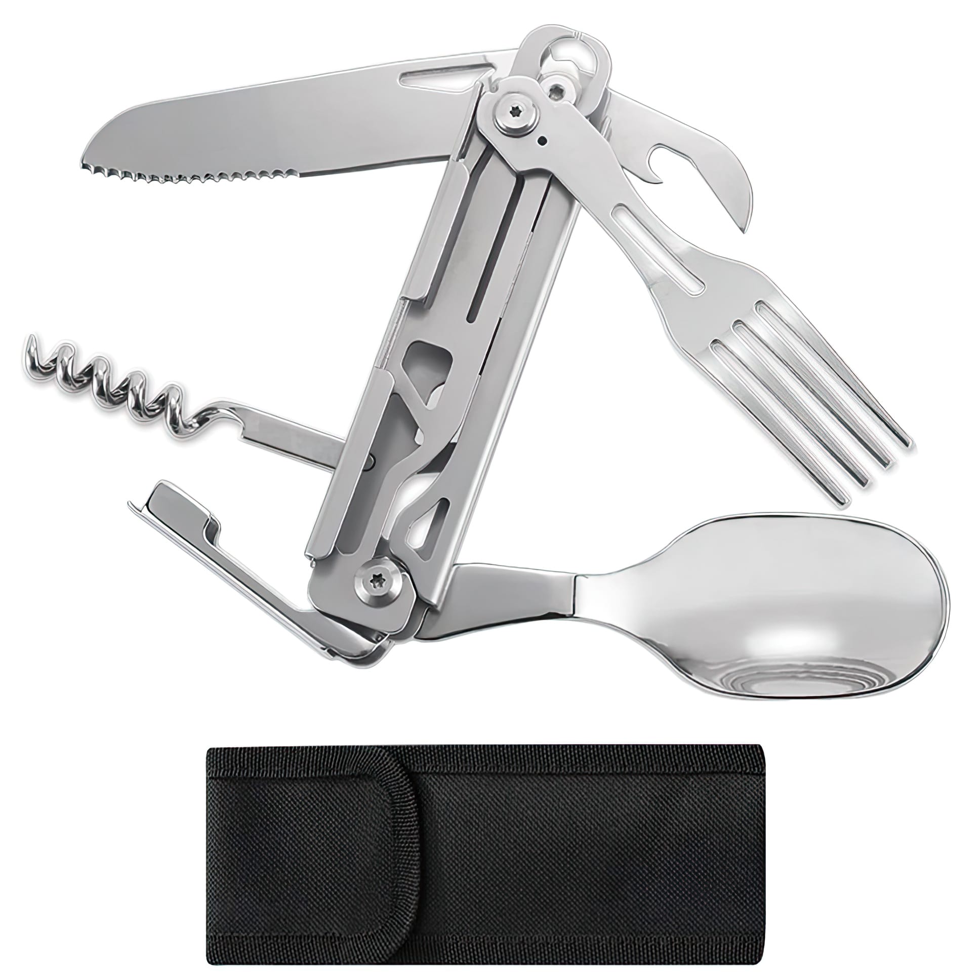 Multitool - Narzędzie Wielofunkcyjne Survival - Sztućce