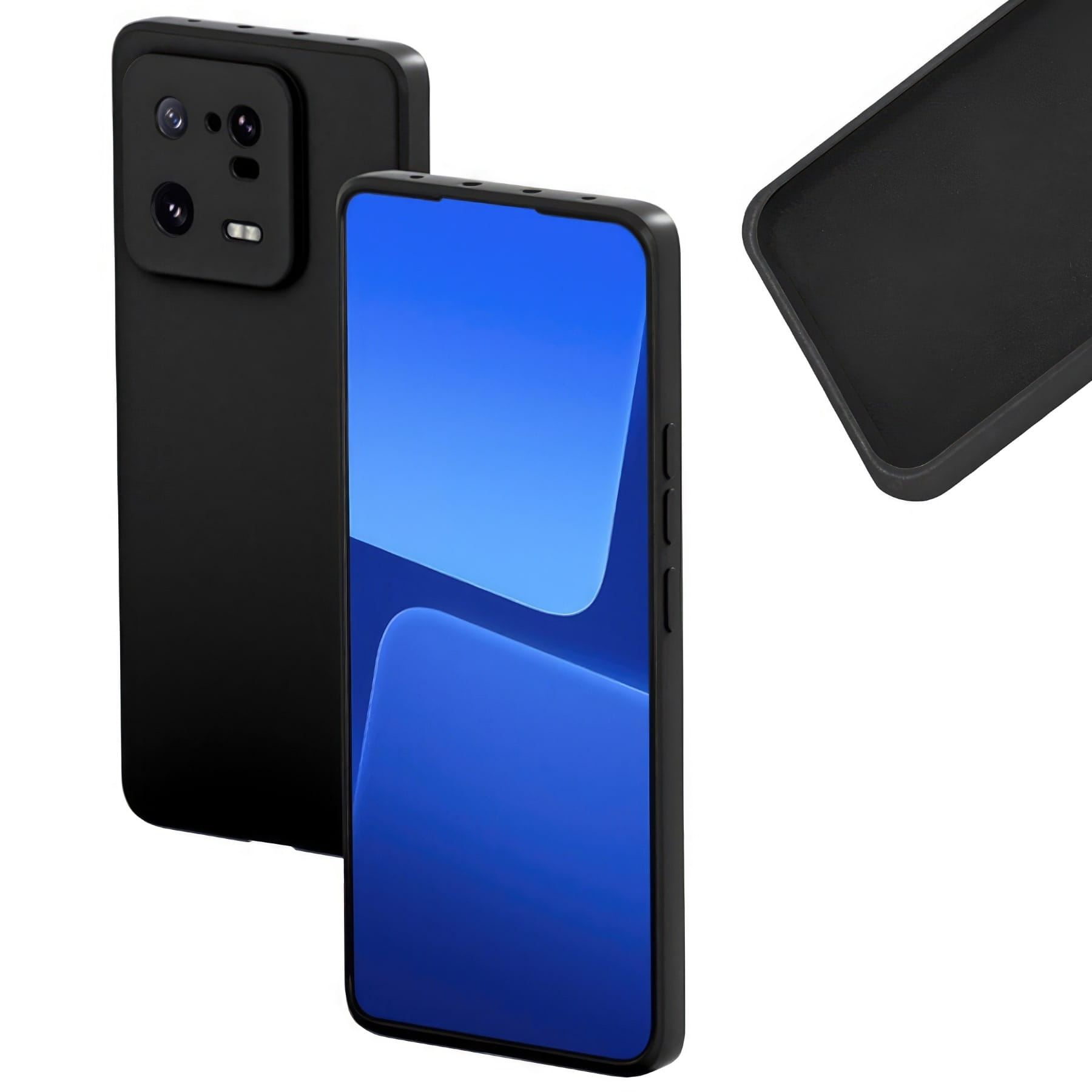 Etui Liquid Soft Silicone - Xiaomi 13 Pro 5G - Czarny