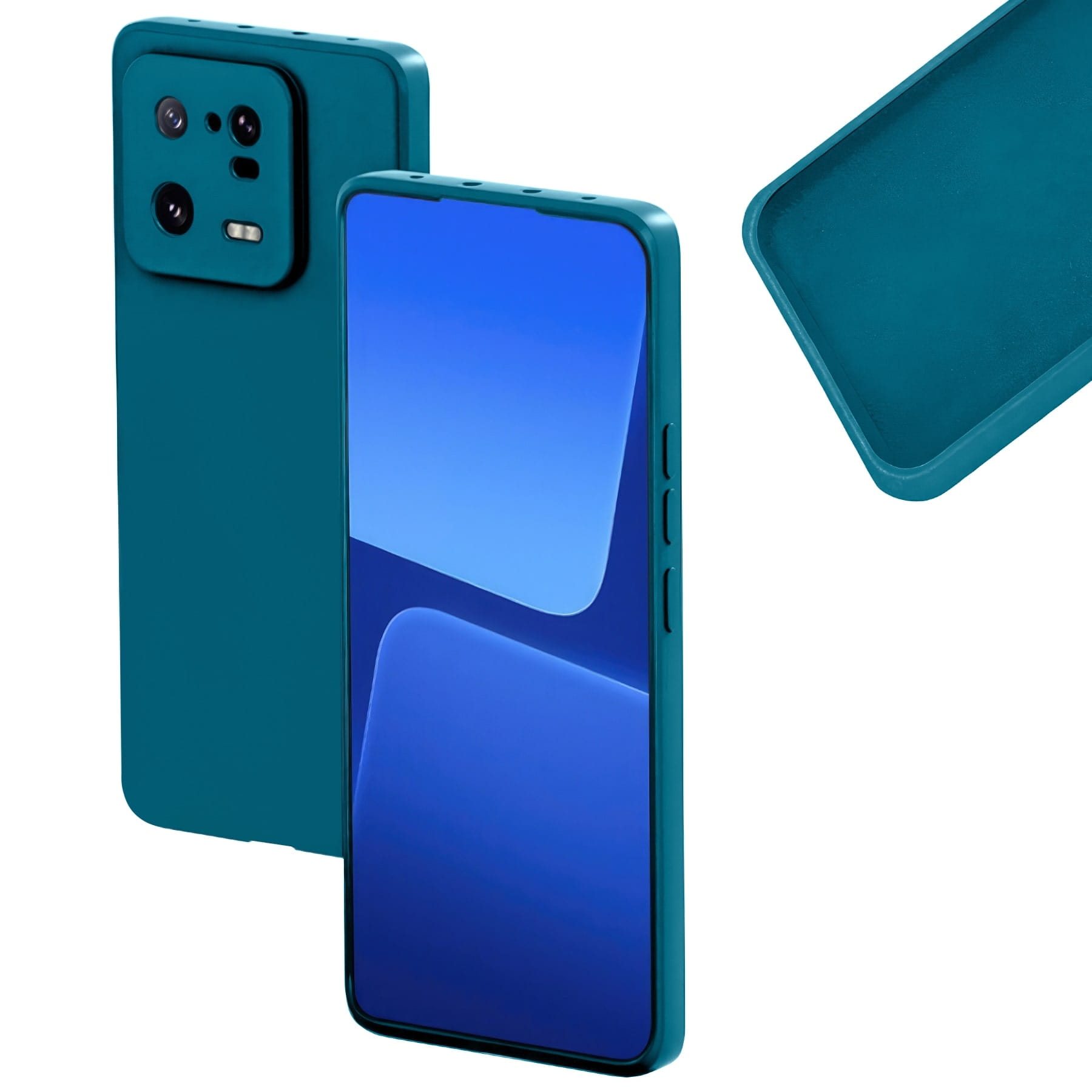 Etui Liquid Soft Silicone - Xiaomi 13 Pro 5G - Niebieski