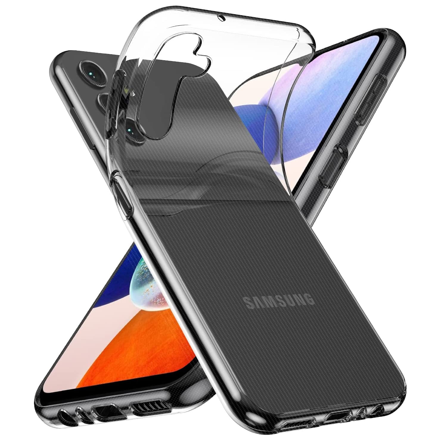  Silikonowe Etui Crystal Case - Samsung Galaxy A14 4G/5G