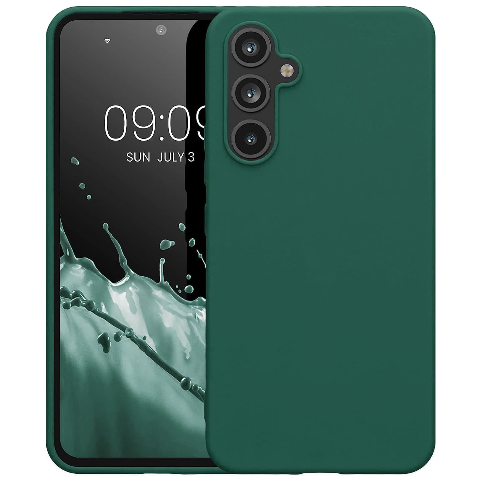 Etui Silikon Kolor - Samsung Galaxy A54 5G - Zielony