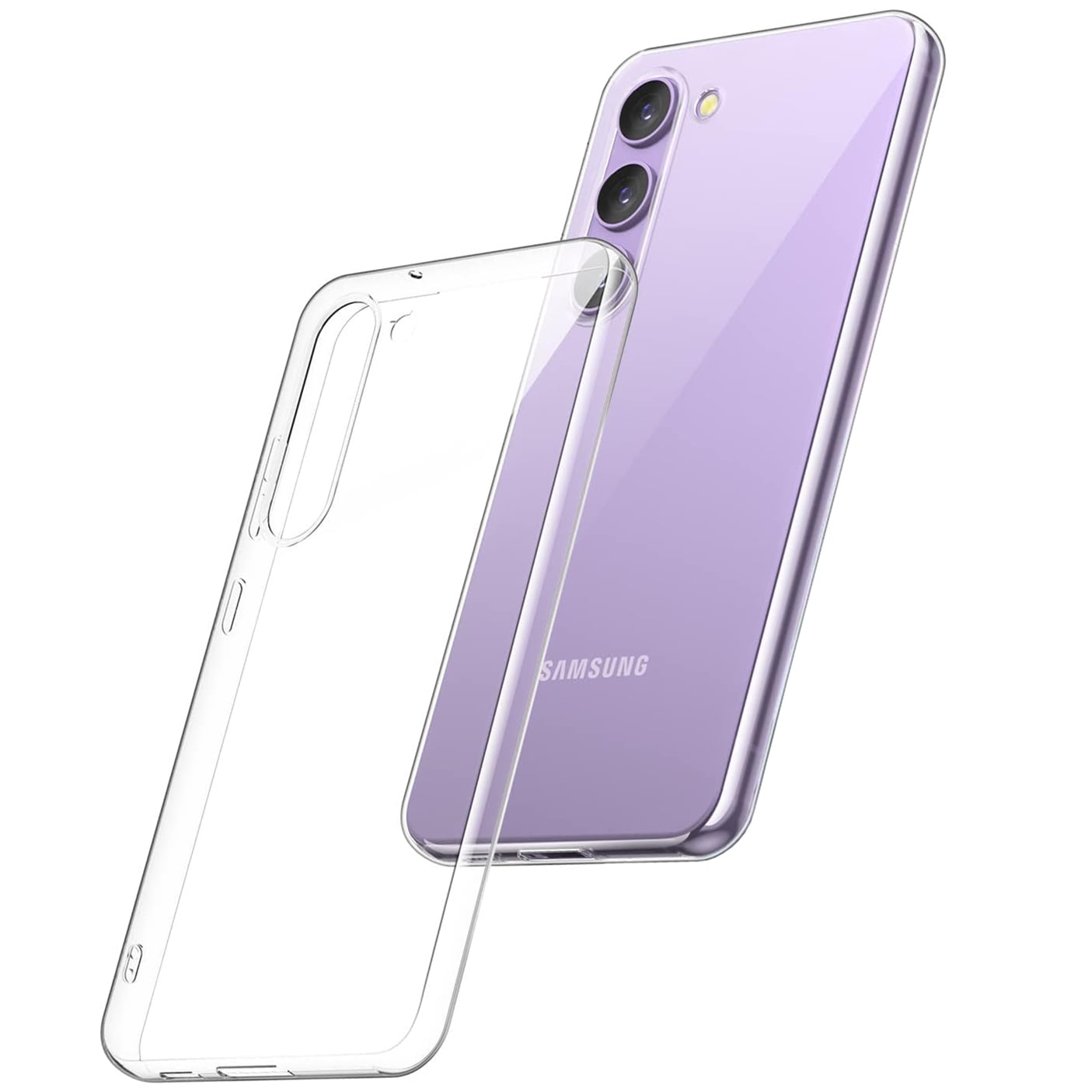  Silikonowe Etui Crystal Case - Samsung Galaxy S23+ 5G