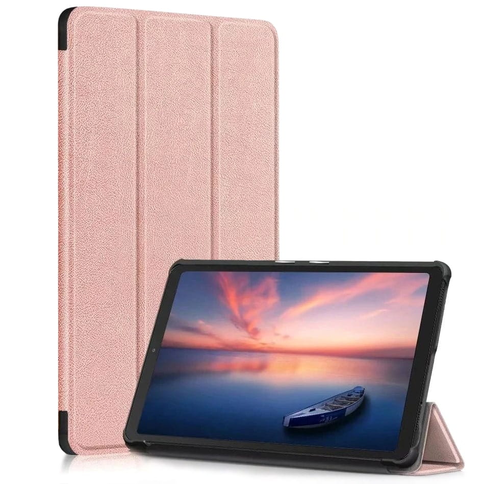 Etui Skórzane - Samsung Galaxy Tab S7 / S8 - Gold Rose 