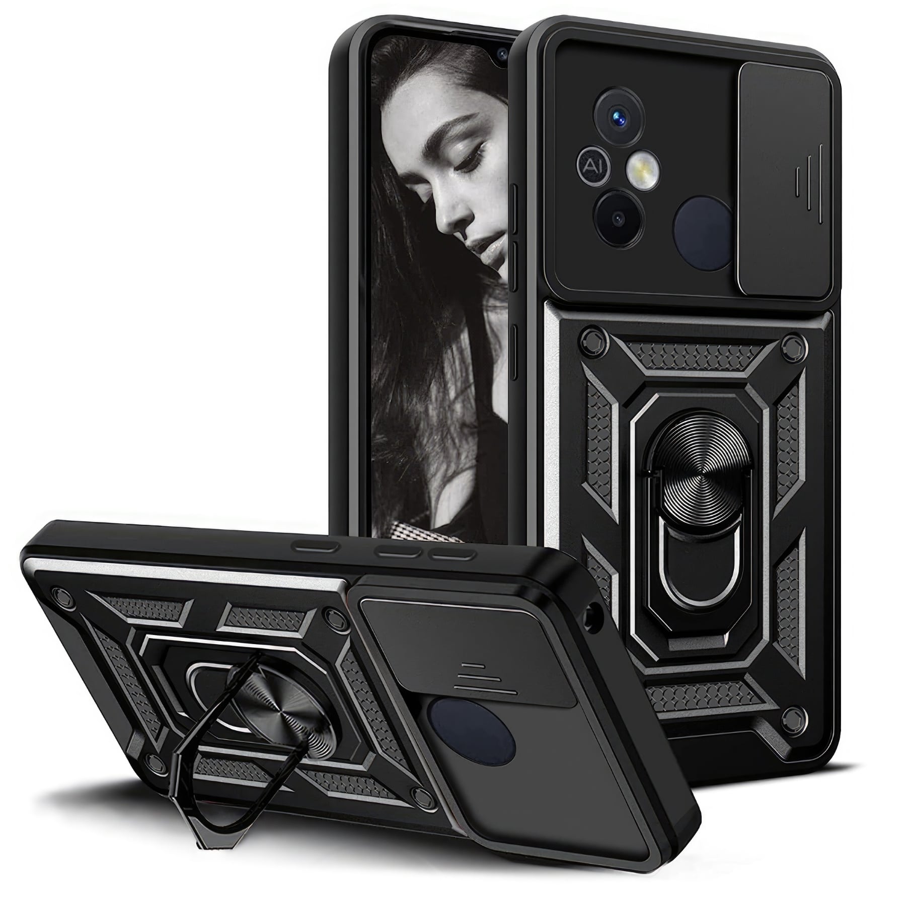 Etui Pancerne Slide Case - Xiaomi Redmi 12C 