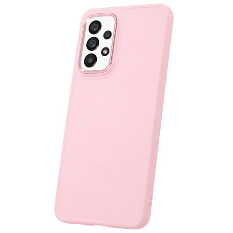 Etui Satin Case - Samsung Galaxy A52s / A52s 5G - Różowy 